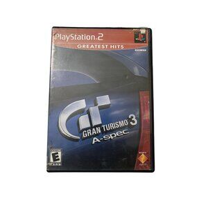 Gran Turismo 3 A-spec Sony PlayStation 2 PS2 Complete Video Game Gaming